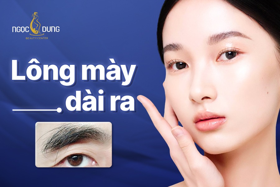 Lông mày dài ra
