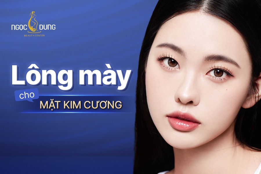 Lông mày mặt kim cương