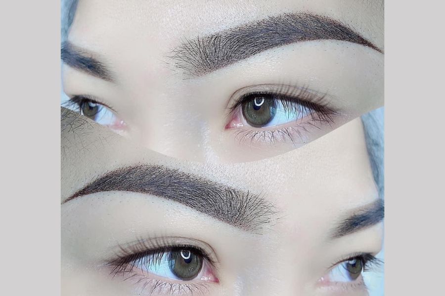 Phun lông mày màu nâu cà phê có đẹp không? Dễ lỗi mốt không? 13 Phun mày vi chạm mang đến nét đẹp hài hòa và tự nhiên cho khuôn mặt