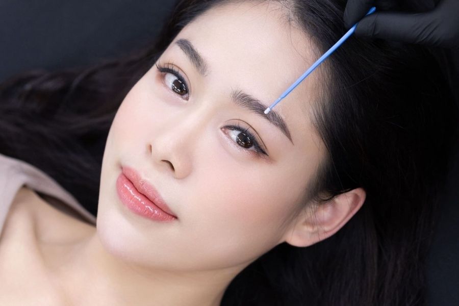 Quy trình điêu khắc chân mày Nano Plascell có 6 bước bài bản