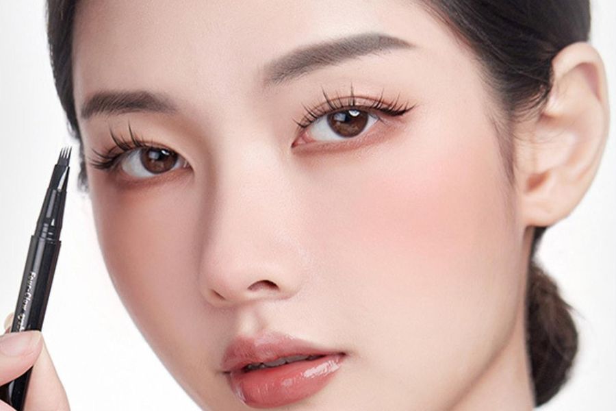 Chân mày ngang đẹp là khi nó phù hợp, hài hòa với khuôn mặt