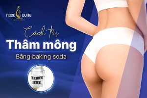 cách trị thâm mông bằng baking soda
