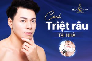 triệt râu tại nhà