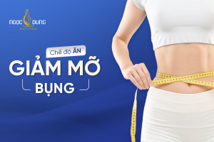 Chế độ giảm mỡ bụng