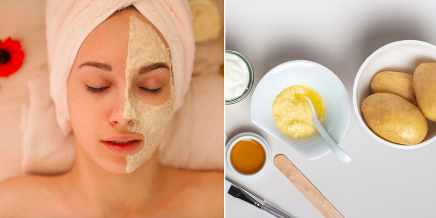 Ủ kem body cùng sữa chua và khoai tây là công thức làm sáng da an toàn mà hiệu quả