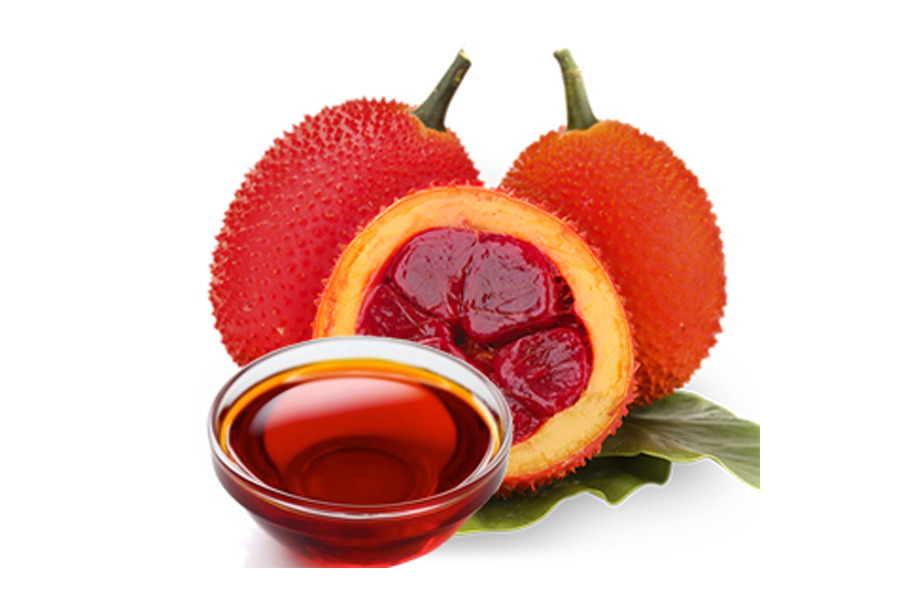 Dầu gấc có tác dụng như serum tự nhiên, giúp sáng da và làm chậm quá trình lão hóa