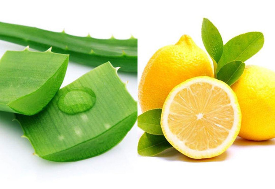 Kết hợp nha đam cùng chanh giúp tẩy tế bào chết nhẹ, làm sạch sâu và sáng mịn da