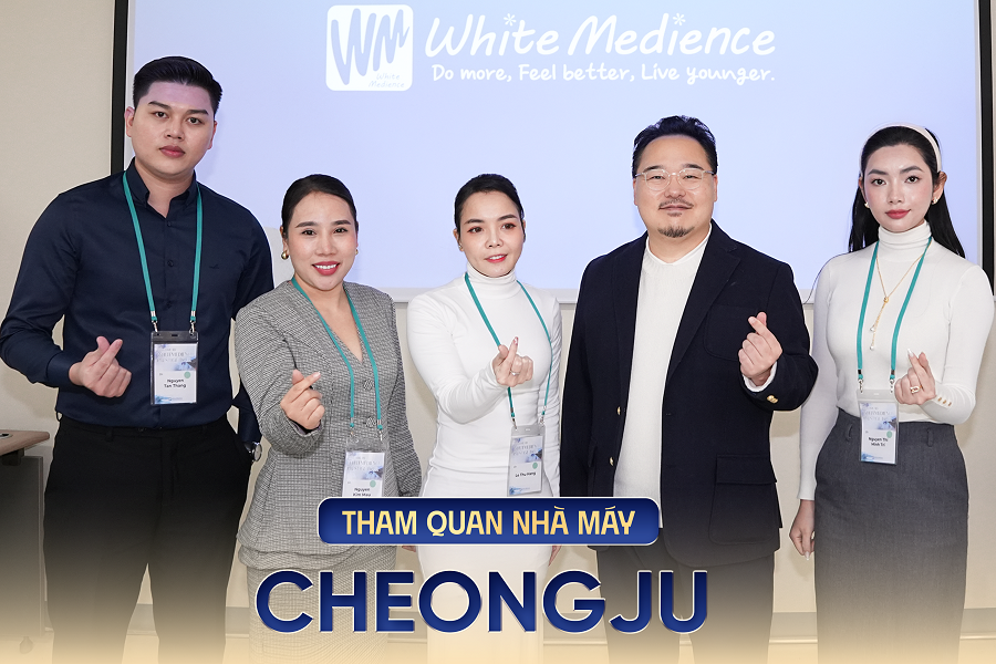 Đoàn chuyên viên đến thăm nhà máy tại Cheong Ju