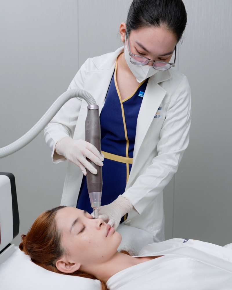 tri tham mat bang laser